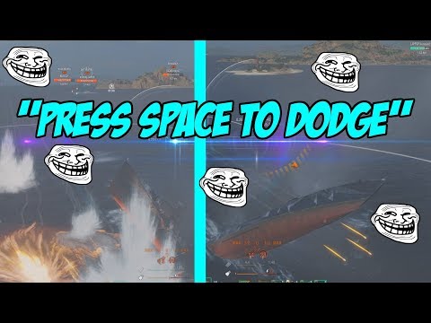 "Press Space To Dodge" Neustrashimy EPIC MOVE =) World of Warships