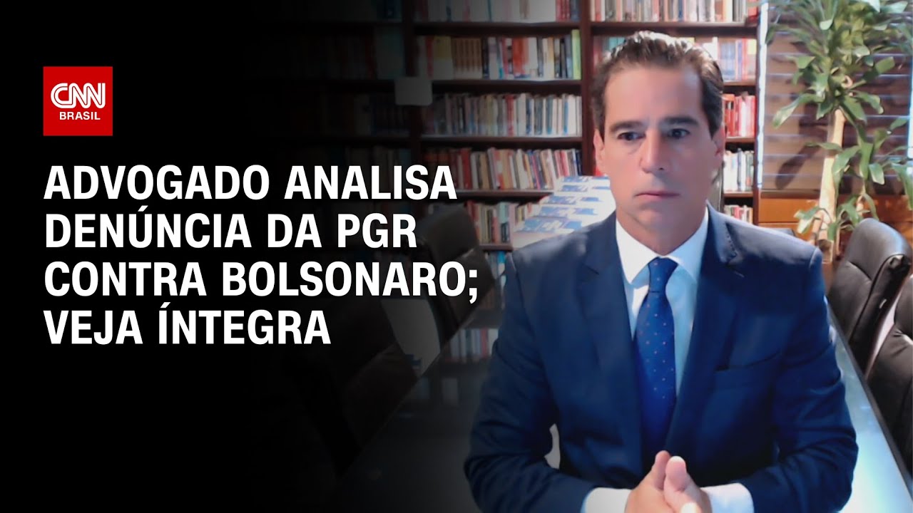 Advogado analisa denúncia da PGR contra Bolsonaro; veja íntegra | CNN NOVO DIA