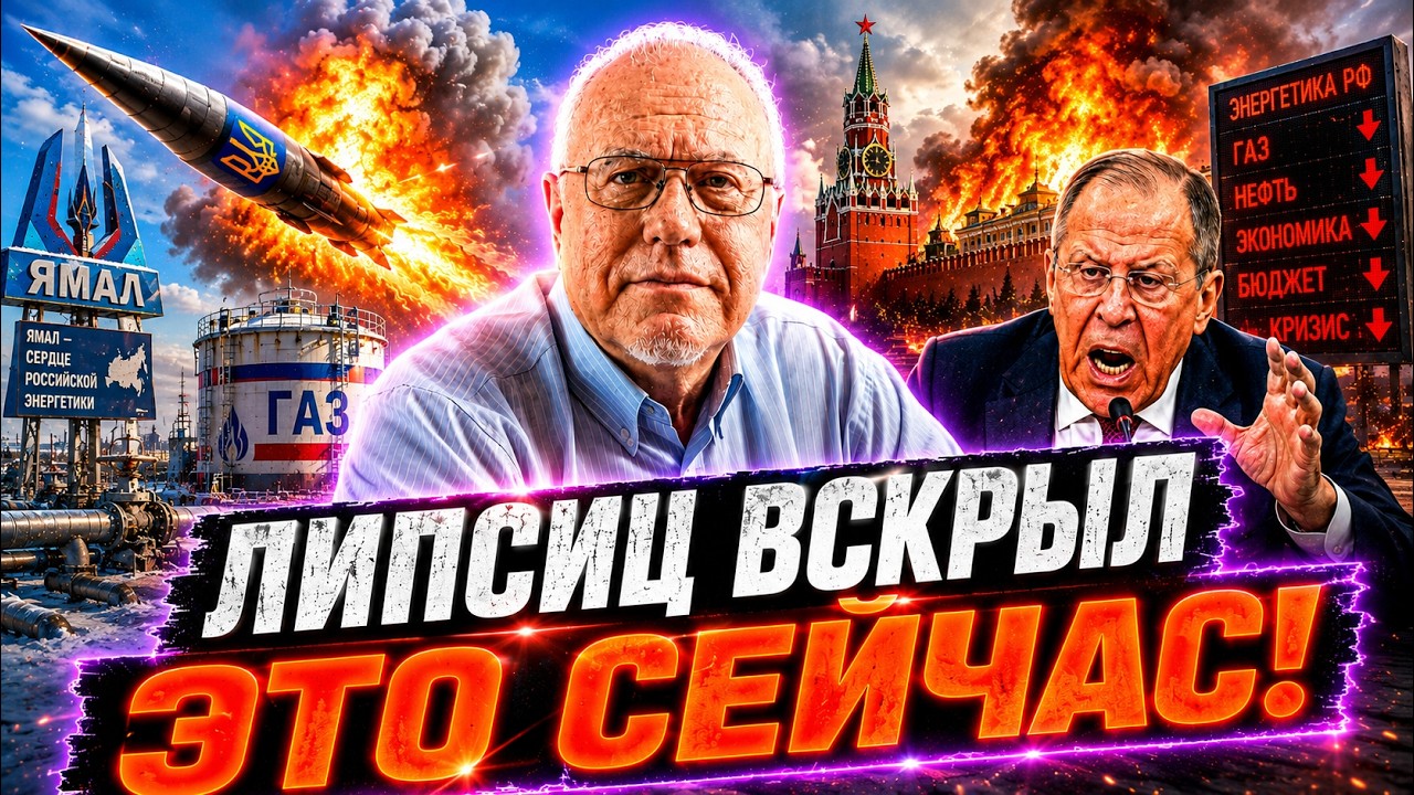 ЛИПСИЦ ВЗОРВАЛ СЕТЬ ЗАЯВЛЕНИЕМ! ⚡ Один удар по Ямалу УНИЧТОЖИТ ВСЮ энергети?