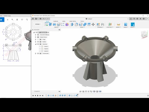 Exercise 6 Fusion 360 Basic Part Design Tutorial For Beginner