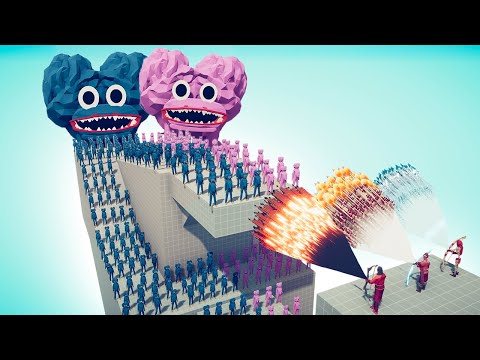 100x POPPY PLAYTIME + GIANTS vs 3x EVERY GOD - TABS | Totally Accurate Battle Simulator