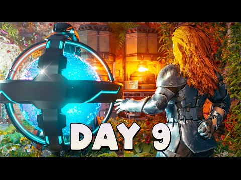 SOLO Upgrading My Hidden RATHOLE To TEK On ARK Day 9!
