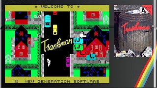 Trashman (New Generation Software / 1984) ZX Spectrum Review