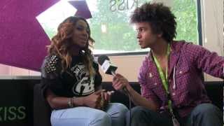Alexandra Burke performs at BT London Live and talks to KISS!