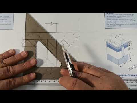 Gr 10 IGO Deursnee-elevasie binnemuur
