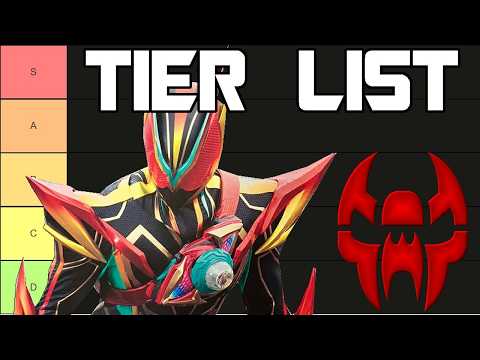 Tier Listing EVERY Final Form Kamen Rider Design (Main Riders)