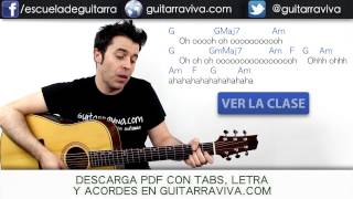 Llamando a la tierra en guitarra con acordes y letra tutorial cover guitarra Mclan Serenade