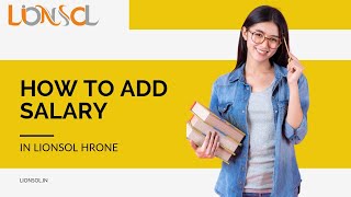 How to add Salary in Lionsol hrone