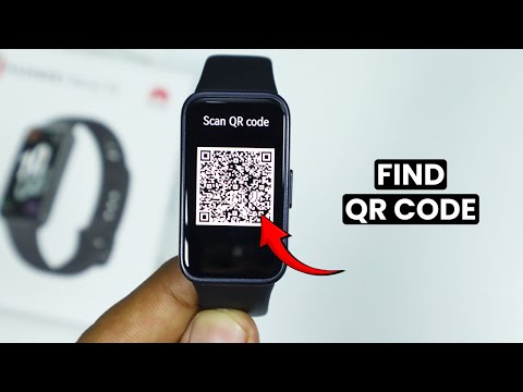 How to Find QR Code in Huawei Band 10