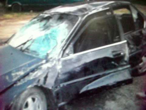 muerte al volante   Adrián Otero ex líder de Memphis como quedo el auto