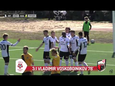 8. voor 2016: Tallinna FC Infonet - Rakvere JK Tarvas 4:1 (2:0)