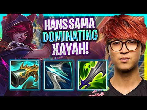 HANS SAMA DOMINATING WITH XAYAH! | G2 Hans Sama Plays Xayah ADC vs Caitlyn! | Season 2023