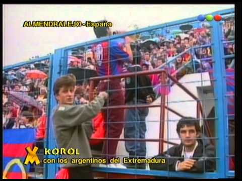 Korol with the Argentinian team from Extremadura - Videomatch 97