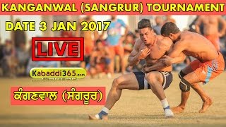 Kanganwal (Sangrur) Kabaddi Tournament 03 Jan 2017