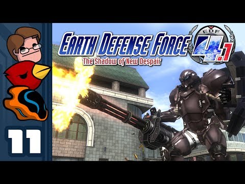 Let's Play Earth Defense Force 4.1 The Shadow of New Despair - Part 11 - The Stranger