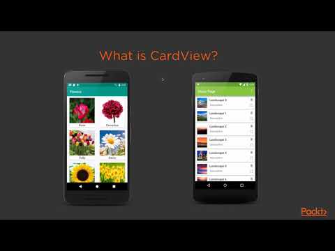 Android App Development with Kotlin: Introduction to RecyclerView and CardView | packtpub.com