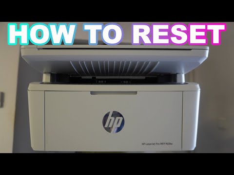 HP LaserJet Pro MFP M28w: Factory Reset Guide for Optimal Performance