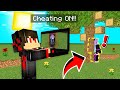 Using Security Cameras To Cheat In Hide And Seek In Minecraft