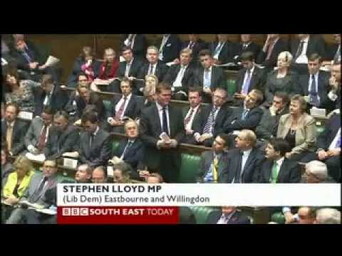 Stephen Lloyd at PMQs
