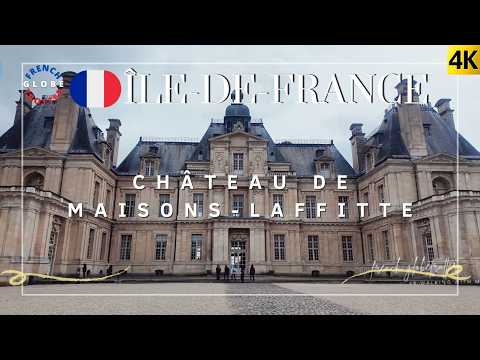 Hidden French Castle Near Paris France🇫🇷 Château de Maisons-Laffitte Interior Full Walking Tour 4K