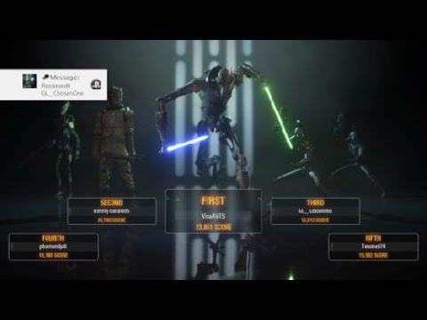 STAR WARS Battlefront 2 Full Supremacy  Match under 15 minutes Rank #1 Kashyyyk Separatist Alliance