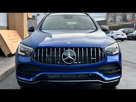 Picking up 2022 Mercedes Benz GLC 43 AMG