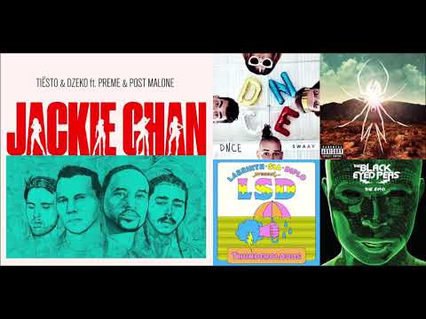 Kick It (Mashup) - Tiësto, Dzeko, LSD, DNCE, MCR & The Black Eyed Peas ft. Post Malone & Preme