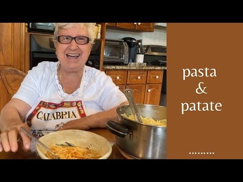 Nonna's Pasta e Patate - A Southern Italian 'Cucina Povera' Classic (e95)