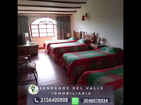 SE VENDE HERMOSO HOTEL EN PAIPA BOYACÁ