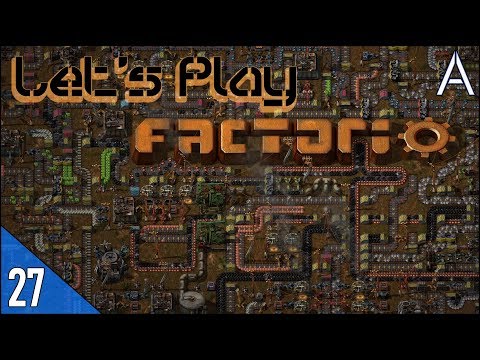 Factorio Let's Play (Ep 27):SETTING UP OUR ROBOT FACTORY [0.16 Gameplay Series]