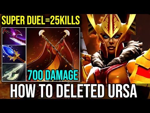 700+DUEL DAMAGE 3Hits Tower [Legion Commander] Deleted Ursa From The Map 25Kills | Dota 2 Highlights