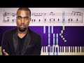 Kanye West - Amazing - Piano Cover + SHEETS