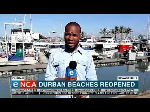 Durban beaches re opened