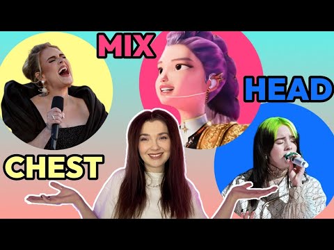 Chest Voice vs Head Voice vs Mixed Voice 🎤 Vocal Registers Explained + Singing Exercises!