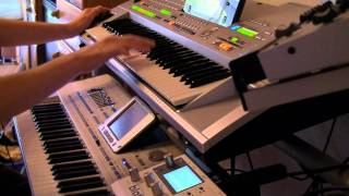 Video thumbnail of "Mr. Saxobeat - Alexandra Stan COVER PA2x Tyros Blofeld"