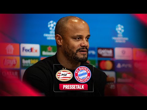 LIVE 🔴 Pressetalk mit Kompany und Tah vor PSV Eindhoven - FC Bayern | 8. CL-Spieltag