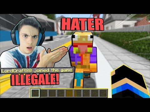 UN HATER ENTRA *ILLEGALMENTE* NEL MIO SERVER PRIVATO DI MINECRAFT ITA!! ADDIO...
