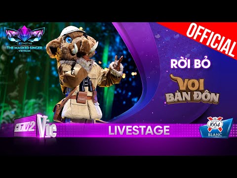 Voi Bản Đôn tiếp tục tạo hit với tiết mục Rời Bỏ | The Masked Singer Vietnam 2023 [LiveStage]