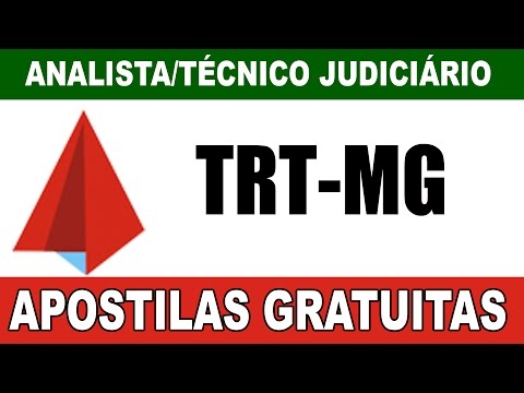 Apostila Grátis TRT MG 2015