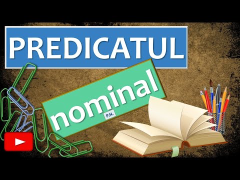 PREDICATUL NOMINAL
