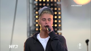 Justin Bieber - Baby (acoustic) - Live @ Fox FM&#39;s Hit the Roof.