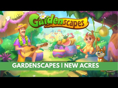 Gardenscapes New Acres | Walkthrough Level Restoring Garden