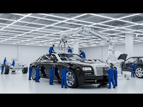 Inside the Rolls Royce factory - The trendy car