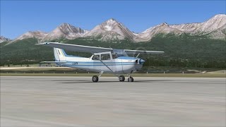 preview picture of video 'MS Flight Simulator X Tatry'