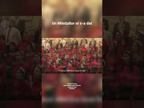 Un Mântuitor ni s-a dat - Familia Timofte & Corul mare si mic Sfanta Treime & TB Music #colind