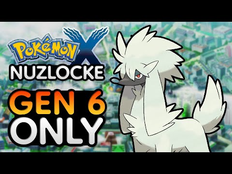Pokémon X Hardcore Nuzlocke - Gen 6 Mons Only