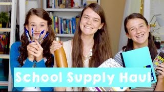 Dorm & School Supplies Haul // Three Peas