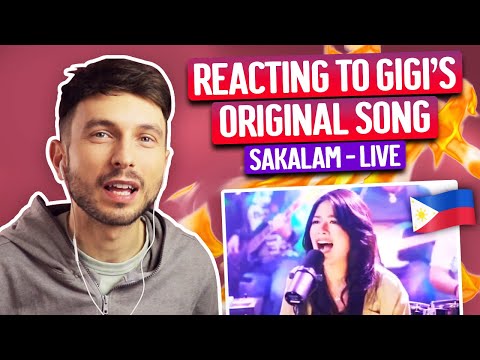 YAZIK reacts to SAKALAM - Gigi De Lana | LIVE