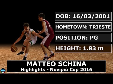 Matteo Schina - Highlights - Novipiù Cup 2016