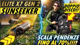Recensione Sunseeker Elite X7 Gen 2: il Robot Wireless nRTK AWD che scala pendenze del 70%!